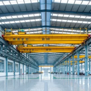 Modular Design 40 Ton Double Beam Overhead Travelling Crane for Warehouse Storage