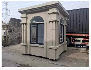 Modular Eco friendly Sandwich Panel Security Booth Prefabricated Customized Container Small sized House