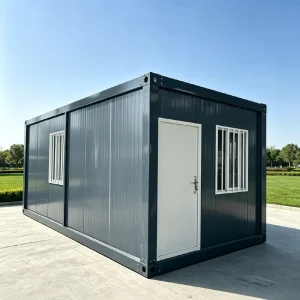 Modular Prefab Container House 20Ft Expandable Steel Frame Portable Tiny Home Foldable Modern Minimalist Bedroom Hotel