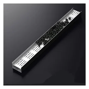 Modular Quick install Modern Curved Stainless Steel Gutter Acid Alkali Resistant Long Lasting Drainage Solution Municipal Hotel