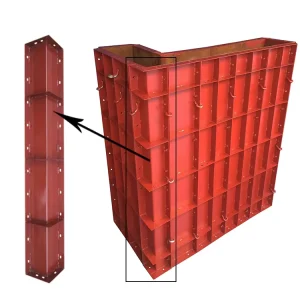 Modular Reusable Steel Frame Wall Column Formwork Metal Steel Formwork for Concrete Building