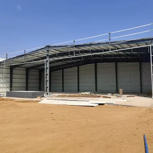 Modular Steel Structure Plant for Agricultural Farm and Barn Building