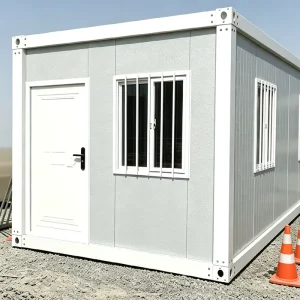 Modular White Container House 20/40 Ft Prefab Office Portable Workspace Houses for Living