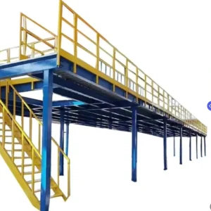 Mracking China Steel Structure Floor Mezzanine Installation Warehouse Storage Industrial Mezzanine Floor Supplier Customized