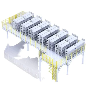 Mracking Steel Mezzanine Floor Systems Warehouse Industrial Modular Platform Heavy Duty Prefab Metal Storage Freestanding