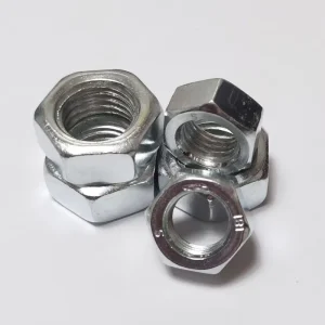 Multi Grade Zinc Plated Galvanized Steel Hex Nut (4.8 8.8 10.9 12.9) for Automotive & Machinery Structural Fastening