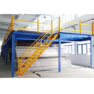 Multi Level Mezzanine Rack System Steel Platform Storage Heavy Duty Steel Mezzanine Racking Platform