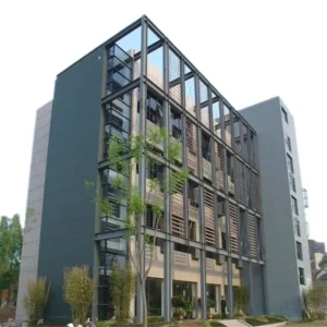 Multi-Storey Prefabricated Light High Rise Steel Structure Apartments for School & Hotel Use Anti Earthquake Easy Install