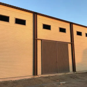 Multi Story Steel Workshop Building Industrial Factory Warehouse Durable Anti Rust Portal Frame Fast Assembly Prefab