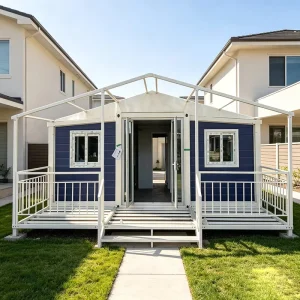 Multi-functional Detachable Expandable Container House Moisture Proof 10-40ft Double Wing Prefabricated Living House