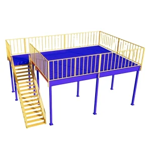 Multi-level Heavy Duty Steel Rack Mezzanine Floor for Industry Warehouse