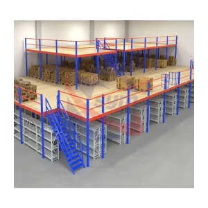 Multi level Mezzanine Platform Industrial Storage Rack Steel Structure Warehouse Mezzanine Floor System