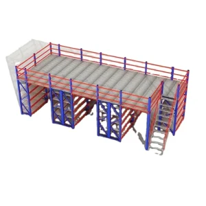 Multi level Racking Heavy Duty Steel Structure Mezzanine Floor Rack Industrial Shelving