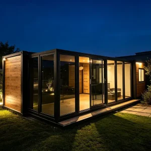 Multi purpose Expandable Detachable Container House Moisture Proof 2 Bedroom Prefab Container House For Office & Homestay
