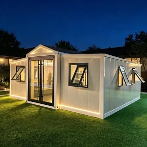Multi-purpose Expandable Detachable Container House Moisture Proof 2 Bedroom Prefab Container House for Dorm & Homestay