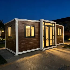 Multi purpose Expandable Detachable Container House Moisture Proof 2 Bedroom Prefabricated Container House For Resort