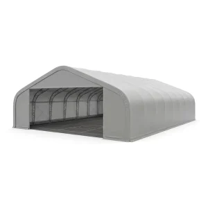 Multi-purpose Industrial Warehouse Fabric Arena Building with Wide Span Steel Frame Membrane Flame Retardant