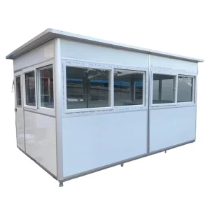 Multi purpose Quick Assembly Sandwich Panel Modern Portable Security Guard Booth Movable Guard Room for Sale