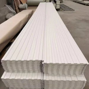 Multicolored Great Wall Insulated Sandwich Wall PU Galvanized Steel Fire Resistant Water Resistant Eco Friendly Metal Warehouse