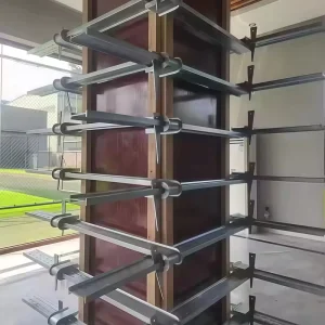 Multiple Size Adjustable Column Clamps Formwork Reinforcement System