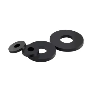 NBR Nitrile Rubber Flat Washers Black Sealing Gaskets Oil Resistant Cushion Washers for Screws and Waterproof Assemblies
