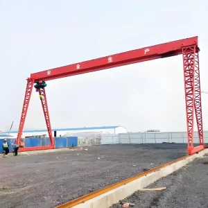 New 5 Ton Single Beam Gantry Crane with Core Motor and Engine Components