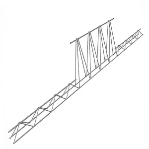 New Customization Steel Roof Truss Deck Lattice Beams for Secure Floor Structure Reinforcement in Construction