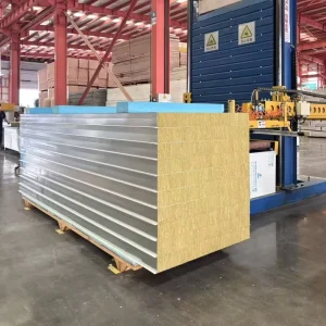 New Design Pharmaceutical Modular GMP Standard Walls and Roofs Rockwool Metal Glass Mg Sandwich Panels Clean Room Sandwich Panel