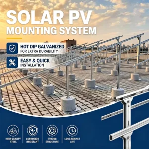 New Material High Quality Custom Solar Support Frame Adjustable Solar Panel Mounting Bracket for Solar Panel Mounting