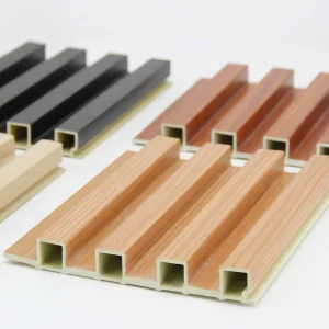 New Style WPC Linear Grille Anti Corrosion Dimensionally Stable Easy Installation for Residential and Commercial Projects