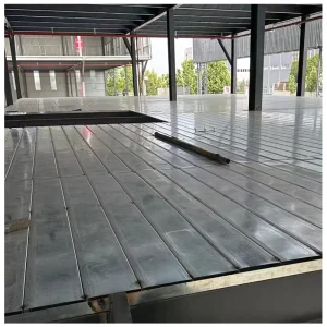 No Pouring Steel Floor Deck for Concrete Floor 0.7mm and 0.8mm Thick Metal Floor Decking Sheet