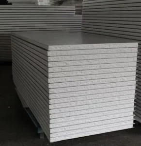 Noise Blocking Fire Resistant EPS Wall Panels Insulation Boards Polyurethane Pir Rock Wool Glass Wool Sandwich Panels