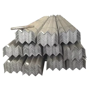 Non-Alloy Steel Galvanized Equal Leg Angle Structural Profile Hot Rolled Welding Cutting Bending Construction EN
