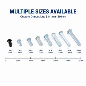 Non Standard Custom Fasteners Bolts Screws Studs Multiple Surface Finishes OEM ODM Service Low MOQ Machinery Hardware Assembly