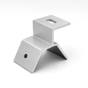 Non-penetrating Anodized Stainless Steel Solar Clamp for Metal Roof Solar Mounting System