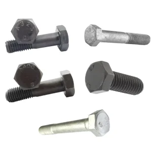 Nut and Bolt Manufacturer High Tensile A325 Structural Hot Dip Galvanized 8.8 Grade Bolts and Nuts Heavy Hex