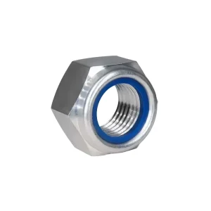 Nylon Lock Nut Self locking Hexagon Nut with Nylon Rubber Ring Anti slip Lock Nut M2 M12