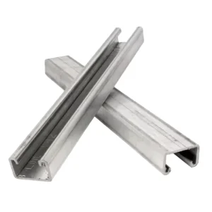 OEM Custom Length Rust Proof Metal Beam Building Component for Industrial Workshop Construction Galvanized Steel C Channel