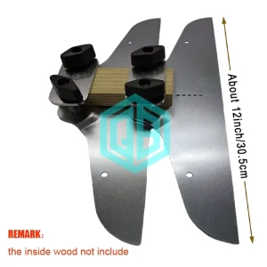 OEM DIY Construction Wood Clamp Plates Replacement Steps Steel Stair Tread Template Layout Measuring Tool Alloy Hand Tool