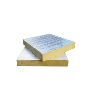 OEM Eco friendly Square Rock Wool Board Fire resistant Heat insulating Formaldehyde Free Water Resistant Mold Resistant