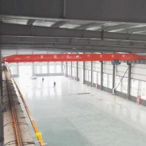 OEM Electric Eot Crane Heavy Duty Single Beam Overhead Crane Motor Gear Pump 20m Lifting Height 20-50t Ground+Remote Control