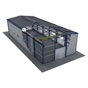 OEM Low Price Modular Prefabricated Steel Structure Warehouse Metal Building Kits with Custom Surface Treatment Options