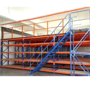 OEM Mezzanine Beam Pallet Rack Steel Structure Warehouse Storage Heavy Duty Loft Platform Mezzanine Racking