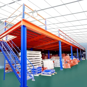 OEM Multi level Heavy Duty Industrial Storage Warehouse Racks Pallet Racking Systems Attic Loft Mezzanine Floor Platforms