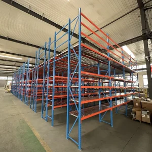 OEM Multi-level Steel Structure Heavy Duty Corrosion Protected Powder Coated Steel Grating Adjustable Mezzanine Platform Rack