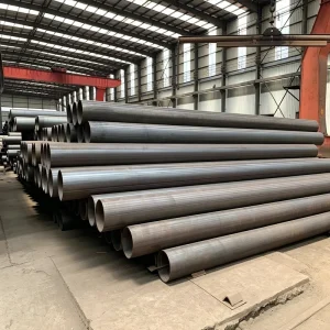 OEM ODM Carbon Steel Welded Round Tube Q235 Q355 Custom Length for Construction Scaffolding and Pipeline