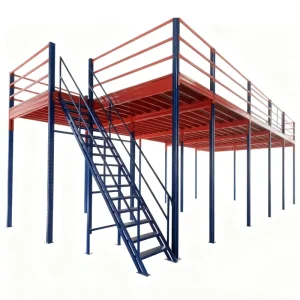 OEM ODM Cold Rolled Steel Corrosion Protected Electrostatic Powder Coated Mezzanine Floor Industrial Warehouse Heavy Racking