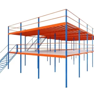 OEM ODM Custom Industrial Steel Structure Platform Heavy Duty Mezzanine Racking CE ISO Certified High Load Capacity Corrosion
