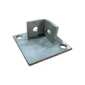 OEM ODM Custom SS316 304 Stamping Part Metal Fence Post Bracket Strut Channel