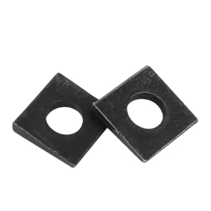 OEM ODM Custom Square Taper Washers With Single Slot for High Strength Bolts Connection for Steel Structure